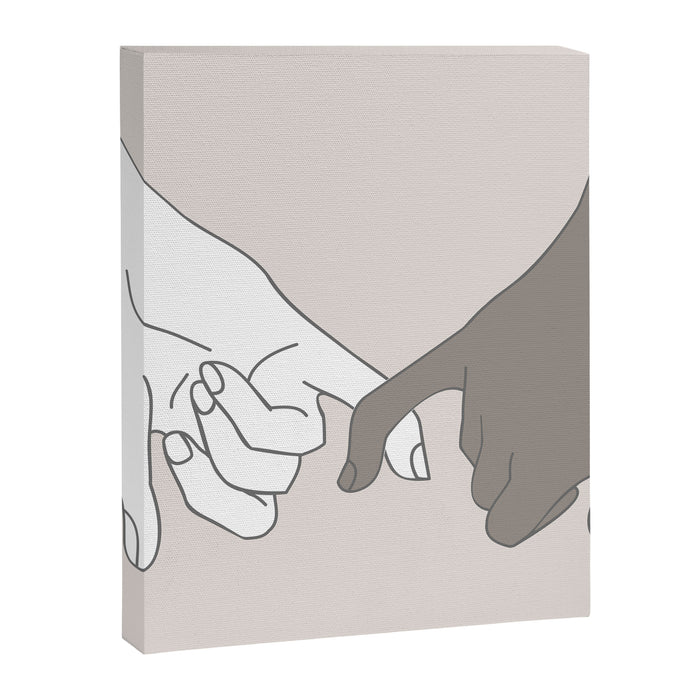 Pinky Promise 4 Canvas Print Gallery Image 1