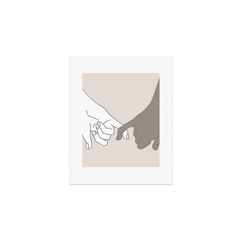 Pinky Promise 4 Art Print Gallery Image 1
