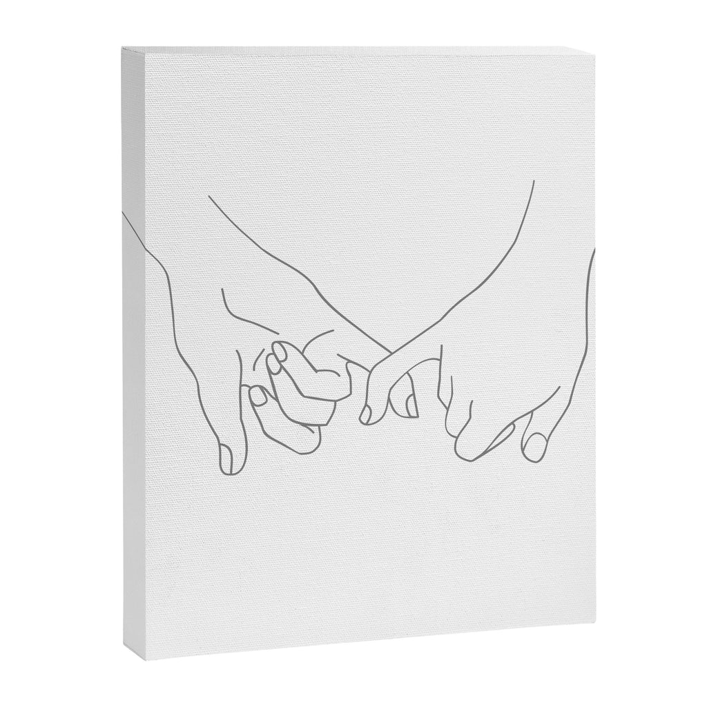Pinky Promise Canvas Print Gallery Image 3