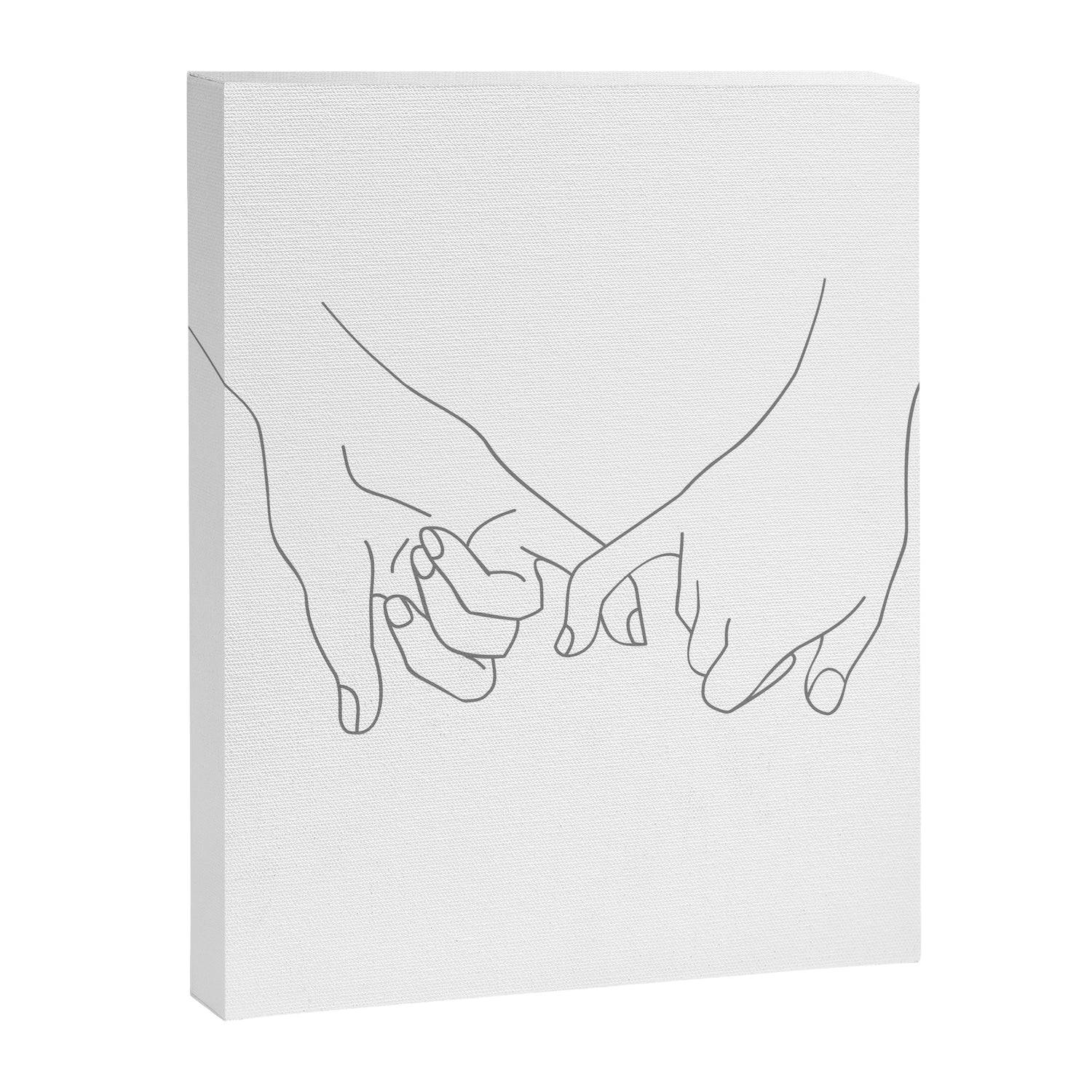 Pinky Promise Canvas Print Gallery Image 3
