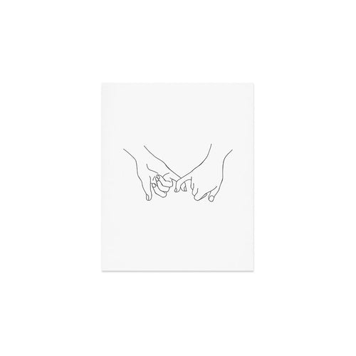 Pinky Promise Art Print
