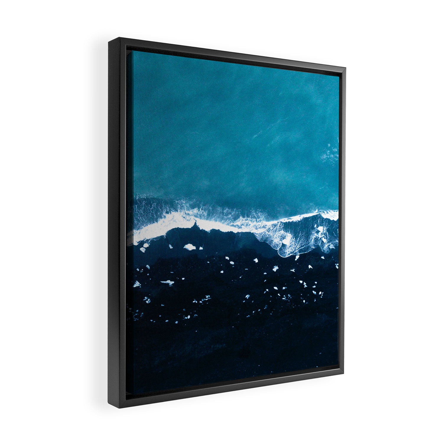 Sea 12 Framed Canvas Print Gallery Image 2