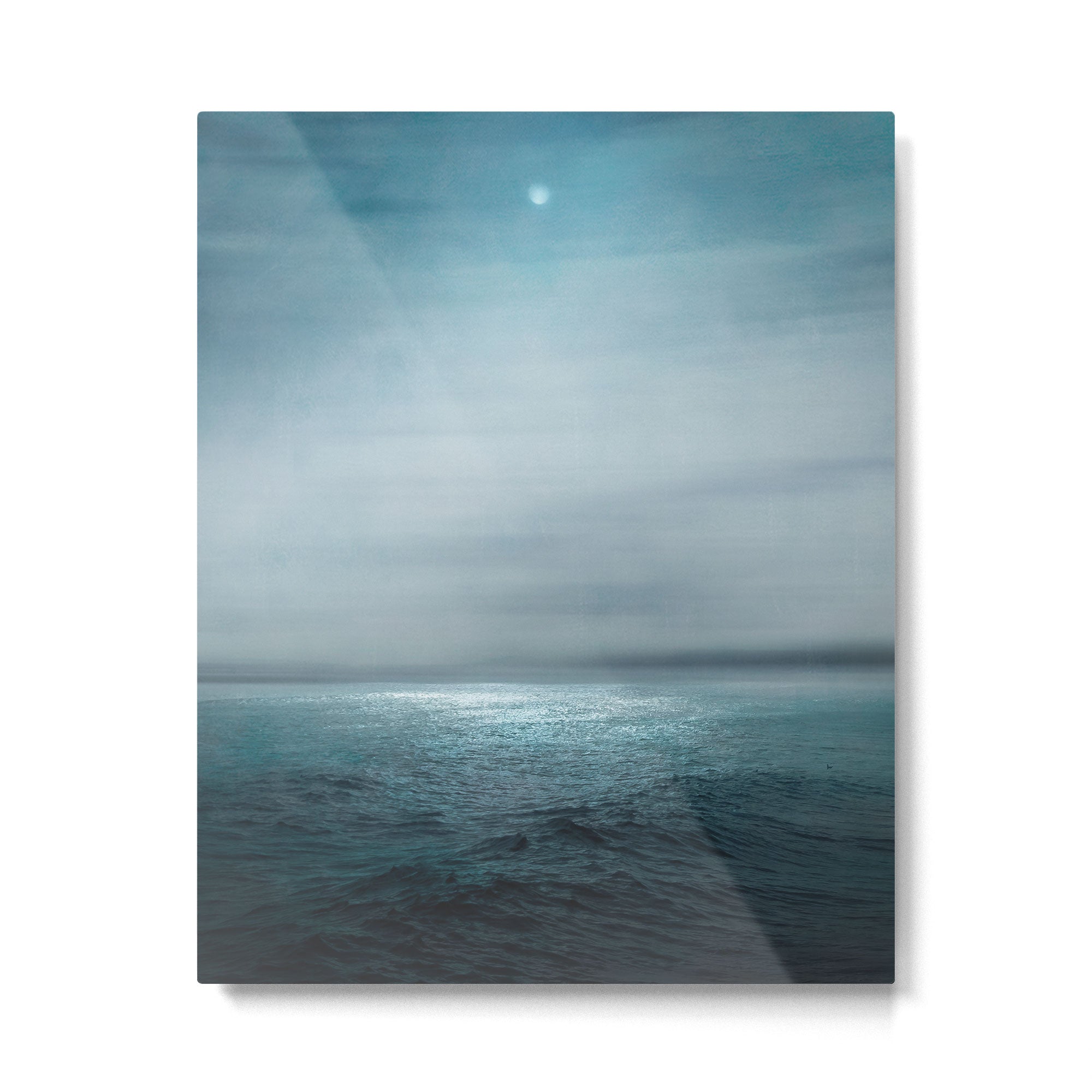 Sea Under Moonlight Metal Print Gallery Image 4
