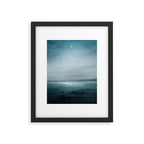 Sea Under Moonlight Framed Art Print Gallery Image 5