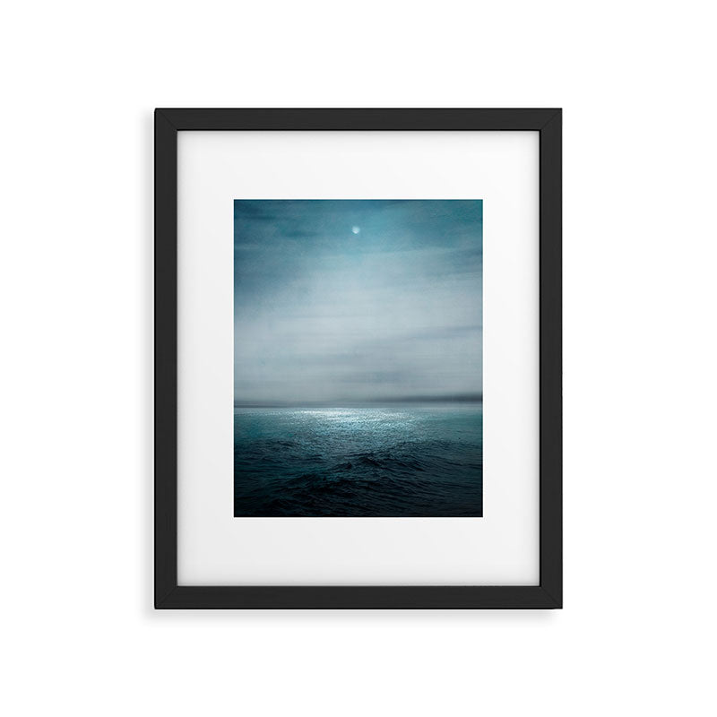 Sea Under Moonlight Framed Art Print Gallery Image 4