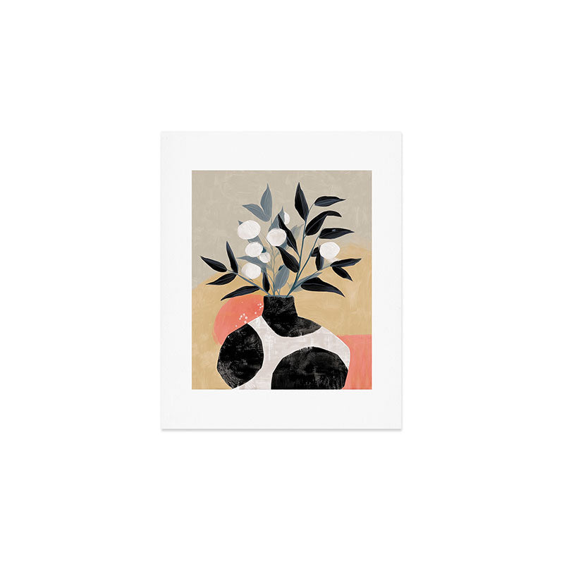 Sienna Blooms Art Print Gallery Image 1