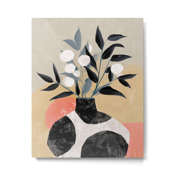 Sienna Blooms Metal Print Gallery Image 1