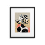 Sienna Blooms Framed Art Print Gallery Image 5