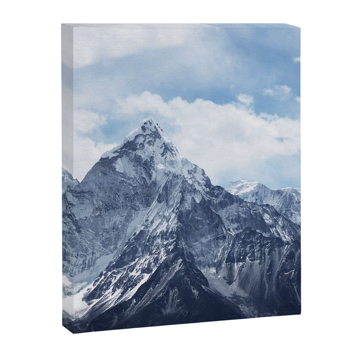 Snowy Mountain Peaks Canvas Print Gallery Image 1