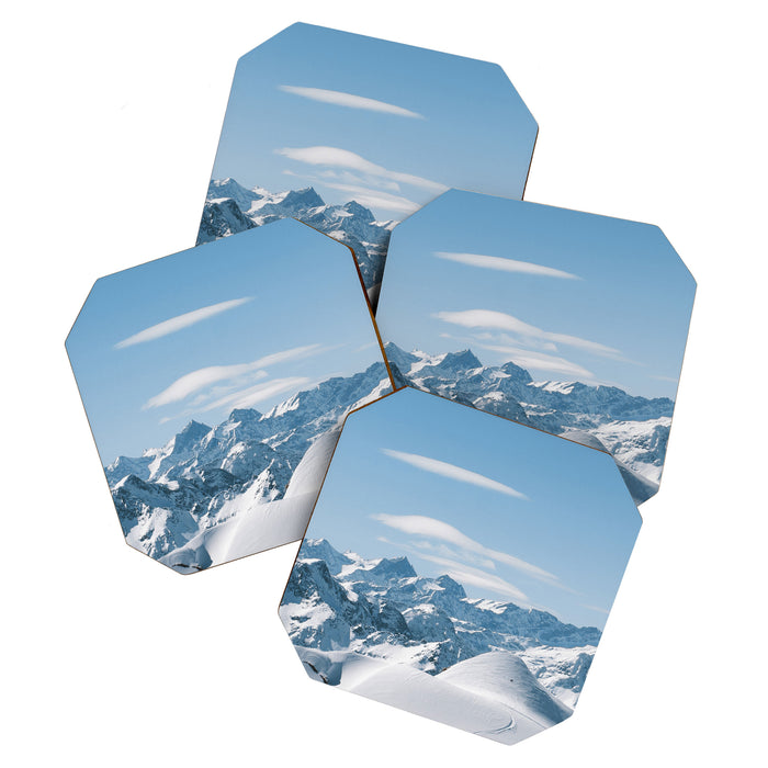 Snowy mountain range Coaster Gallery Image 1