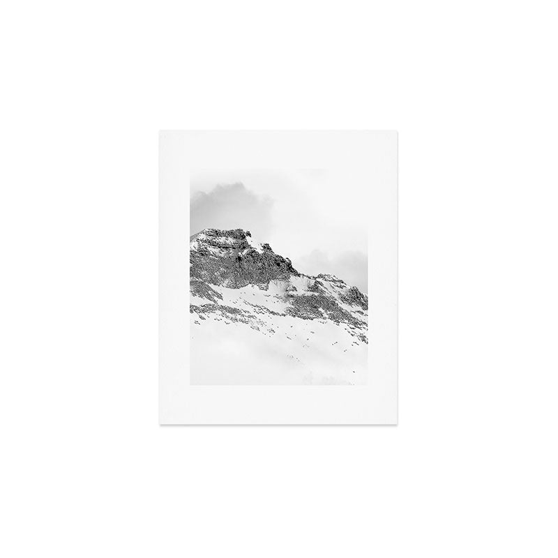 Snowy Peak Art Print Gallery Image 1