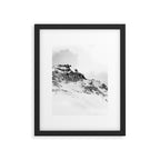 Snowy Peak Framed Art Print Gallery Image 5