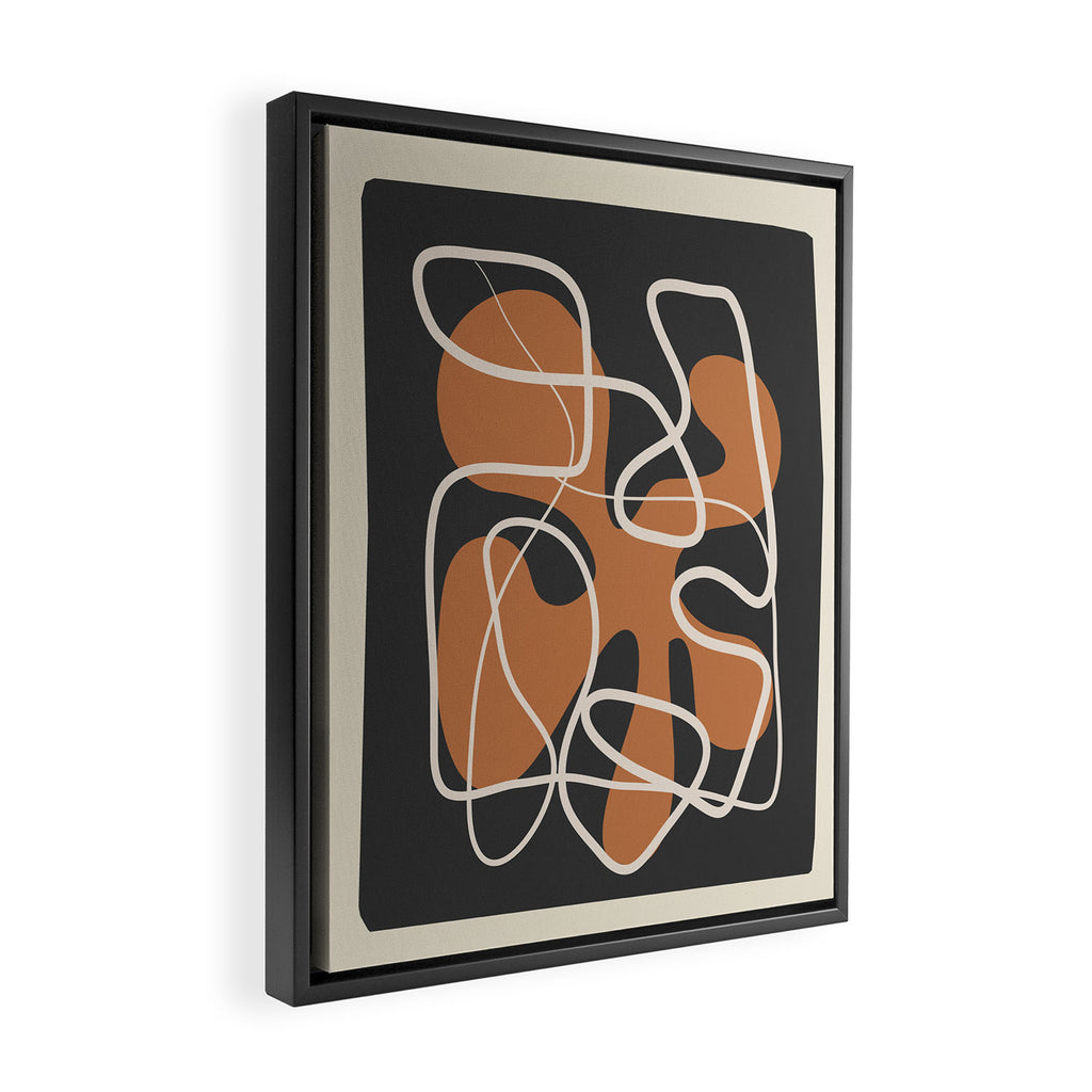 Spatial elegance 2 Framed Canvas Print Gallery Image 2