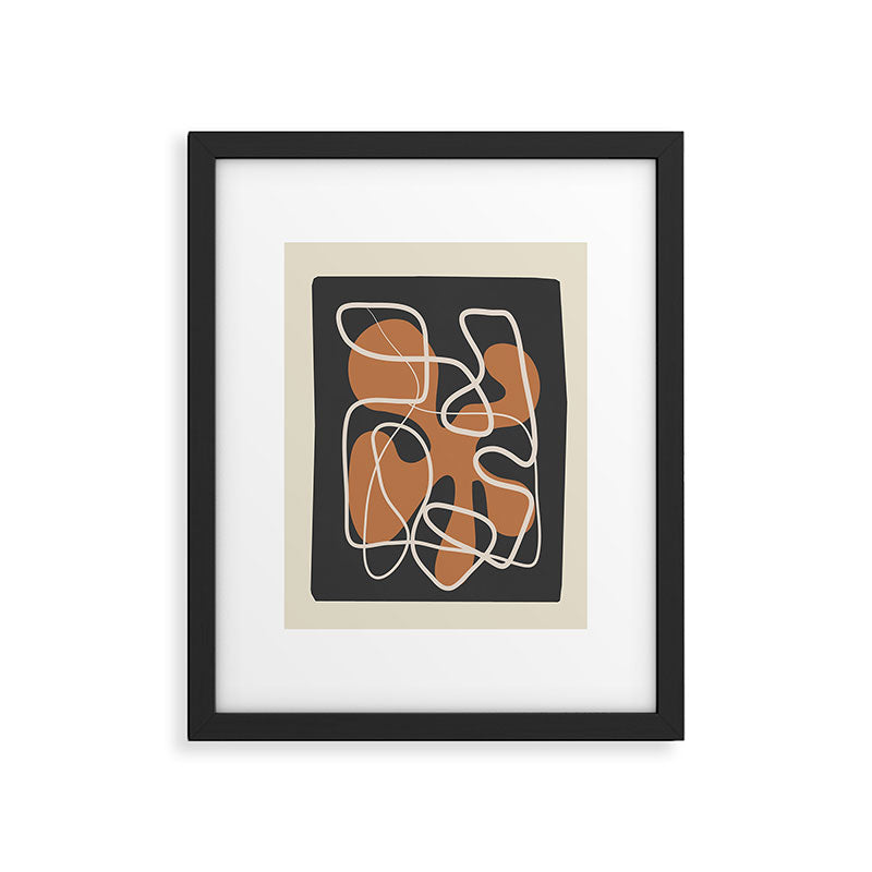 Spatial elegance 2 Framed Art Print Gallery Image 6