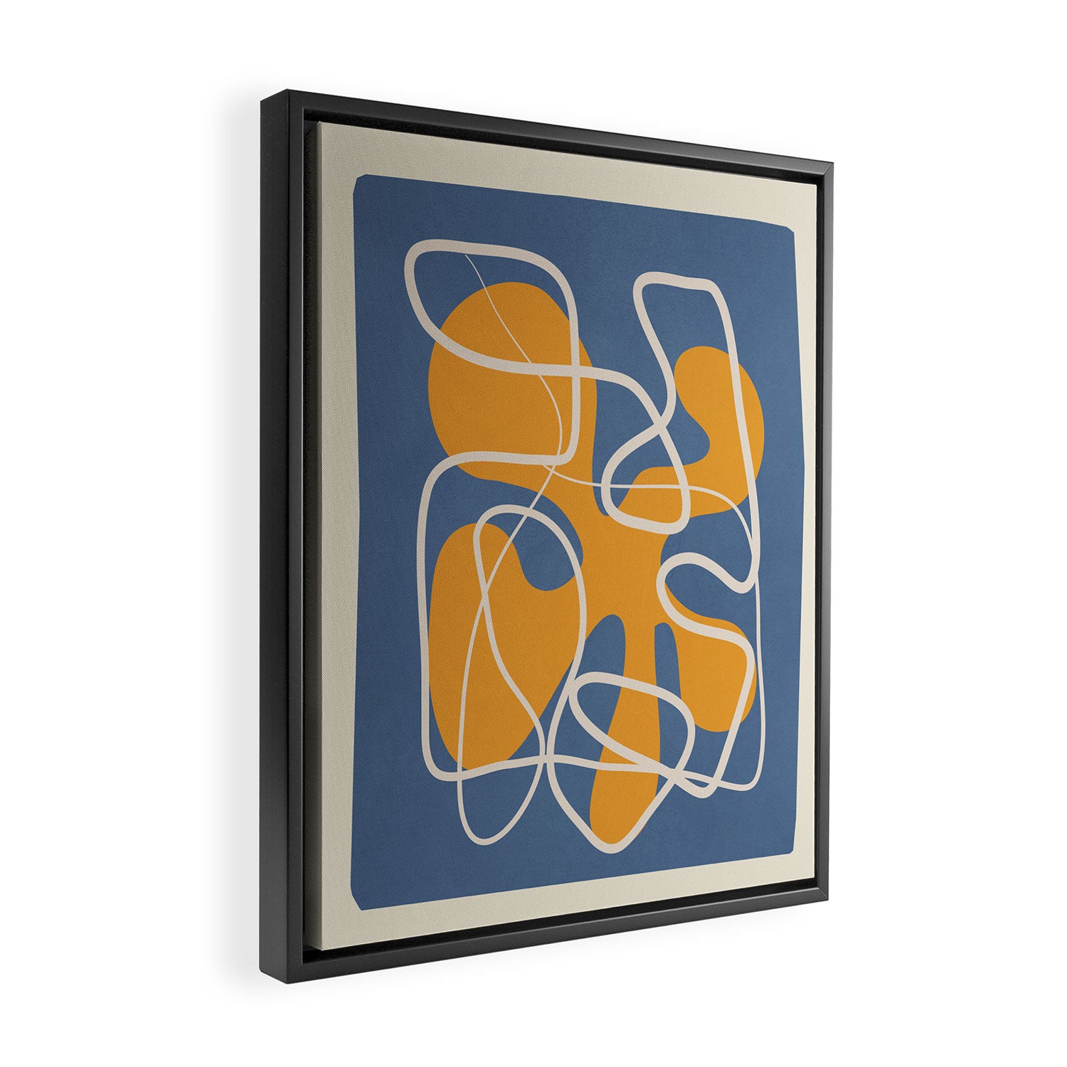 Spatial elegance Framed Canvas Print Gallery Image 2