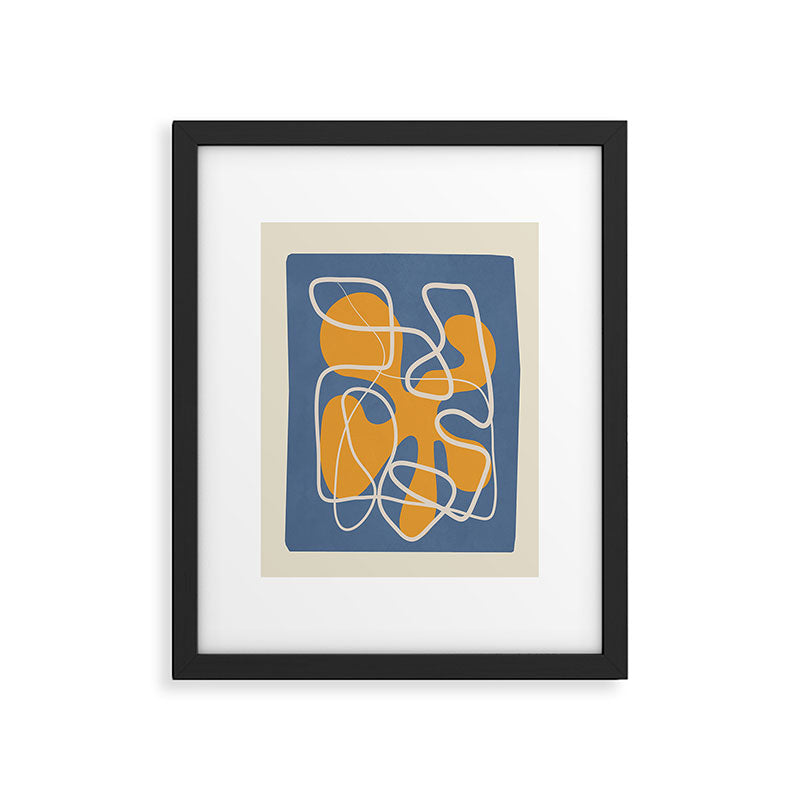 Spatial elegance Framed Art Print Gallery Image 6