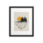 Sunrise Framed Art Print Gallery Image 4