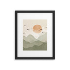 Sunset Migration Framed Art Print Gallery Image 5