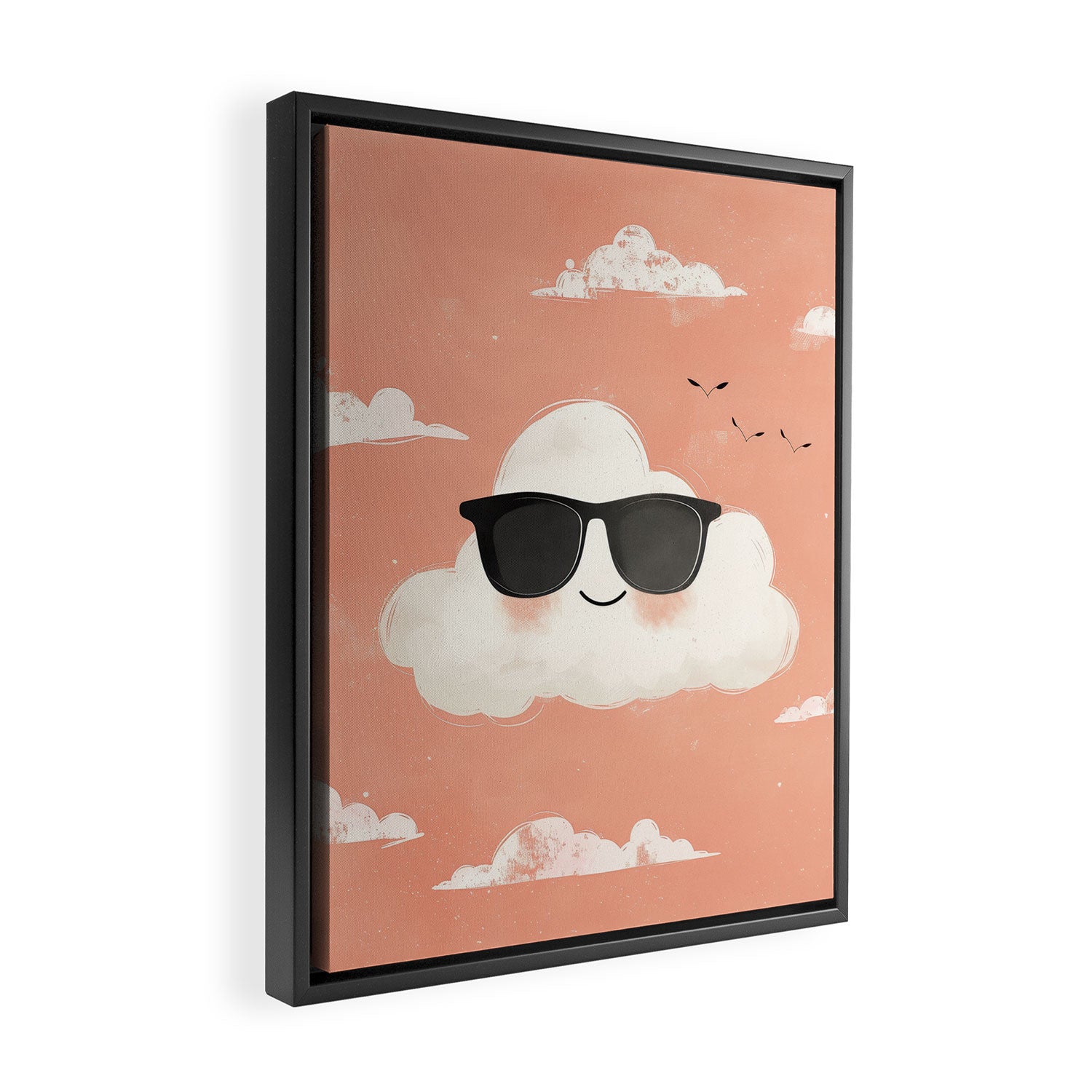 Too Cool to Rain Framed Canvas Print Gallery Image 2