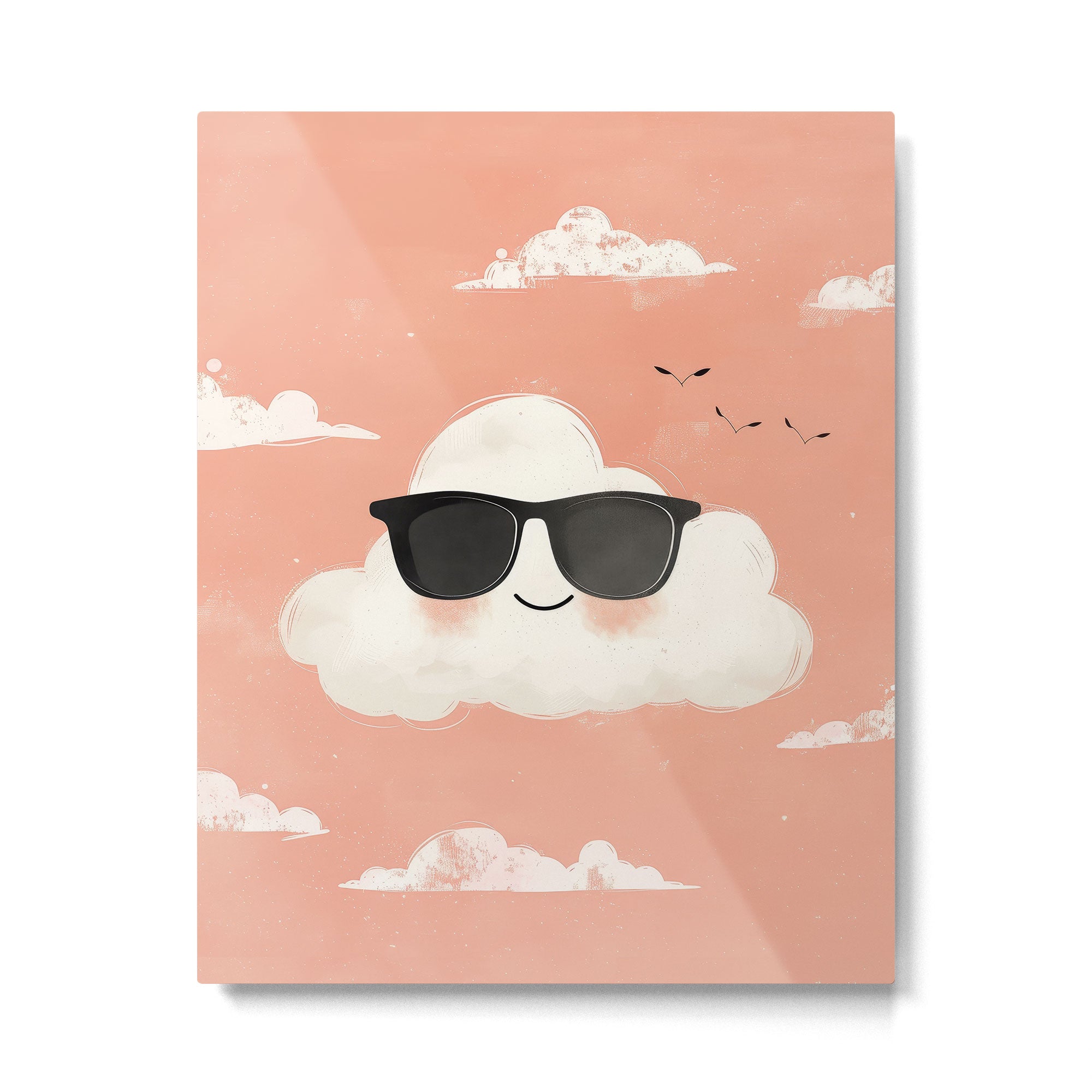 Too Cool to Rain Metal Print Gallery Image 4