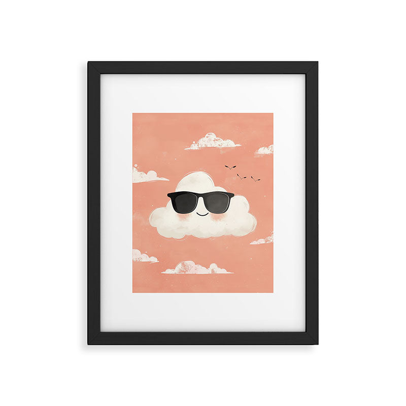 Too Cool to Rain Framed Art Print Gallery Image 5