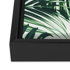 Tropical Leaves 4 Framed Canvas Print Gallery Image 3