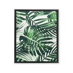 Tropical Leaves 4 Framed Canvas Print Gallery Image 6