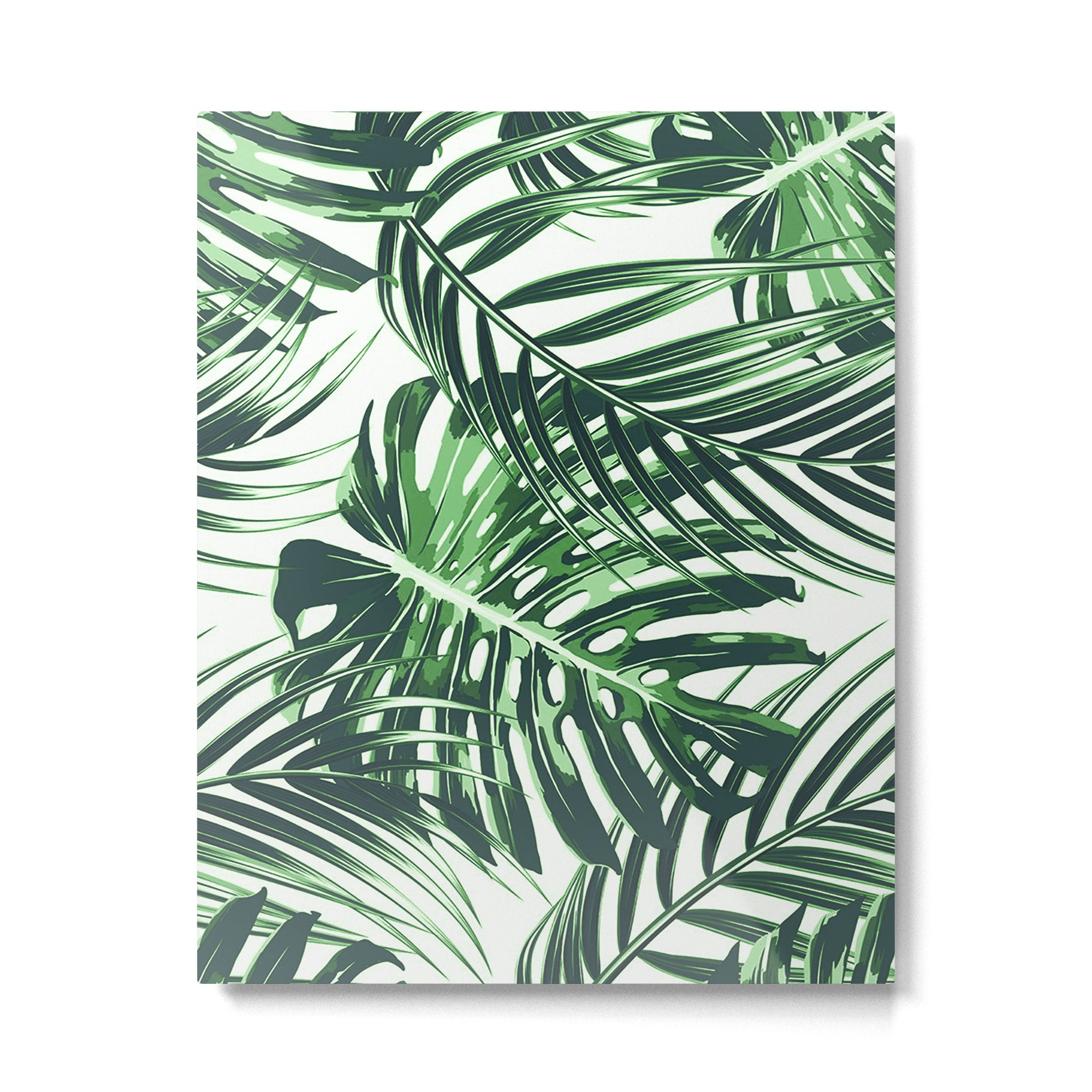 Tropical Leaves 4 Metal Print Gallery Image 4