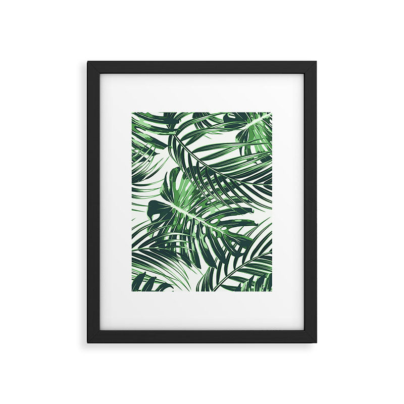 Tropical Leaves 4 Framed Art Print Gallery Image 5