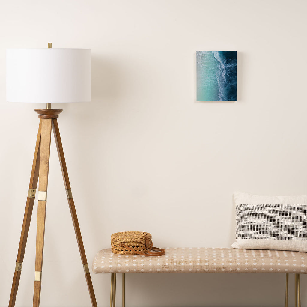 Turquoise Sea Canvas Print Gallery Image 2
