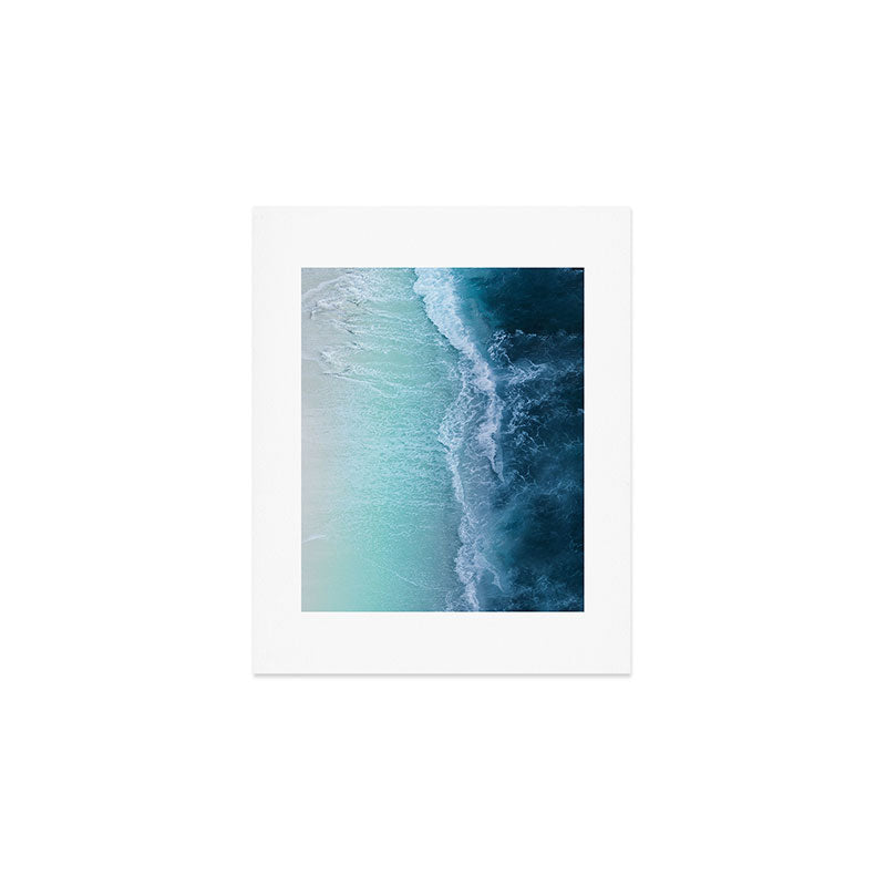Turquoise Sea Art Print Gallery Image 1