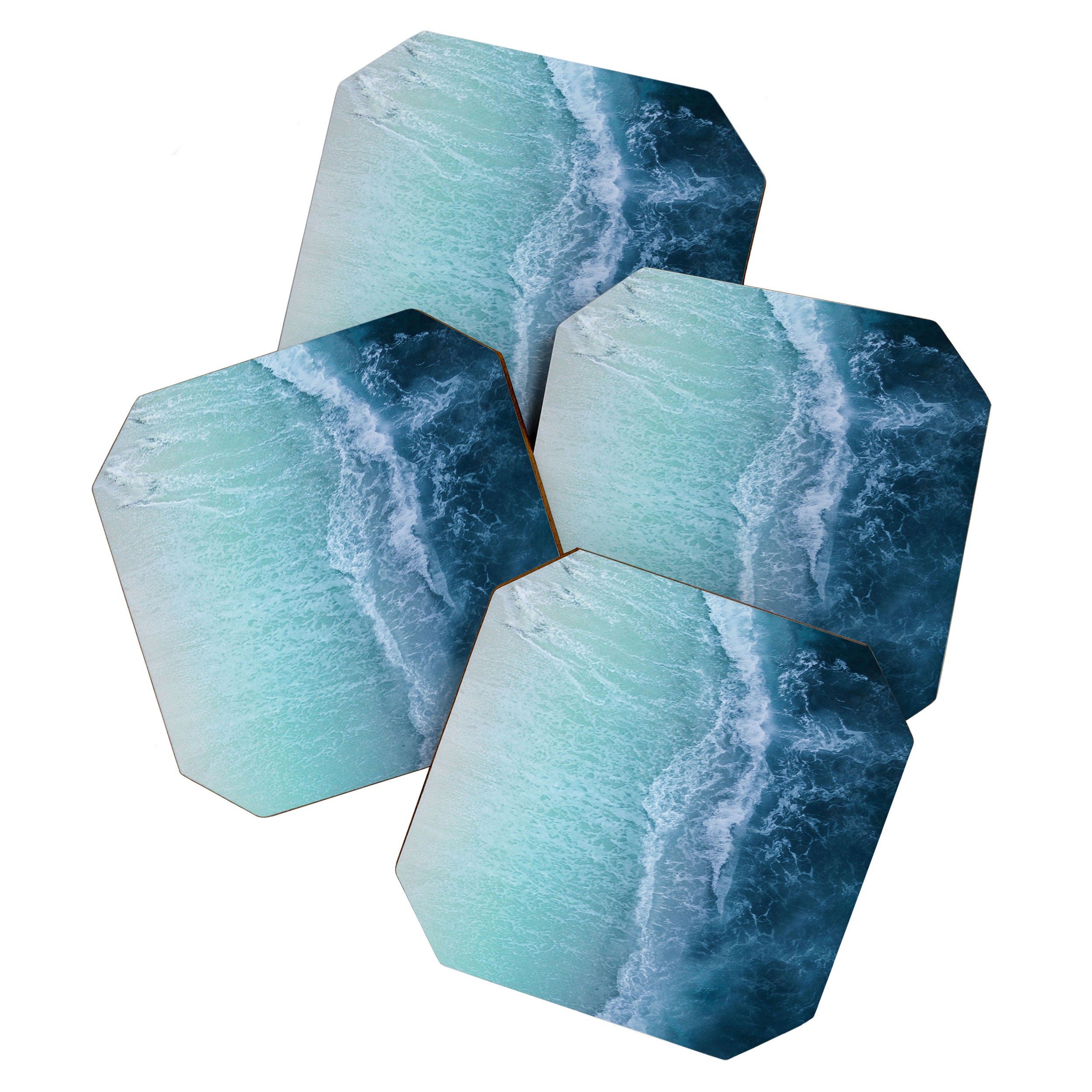 Turquoise Sea Coaster Gallery Image 1