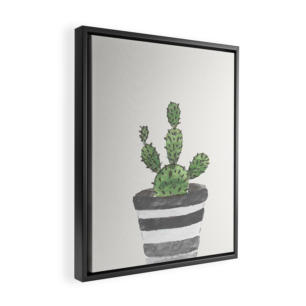 Vase 1 Framed Canvas Print Gallery Image 2