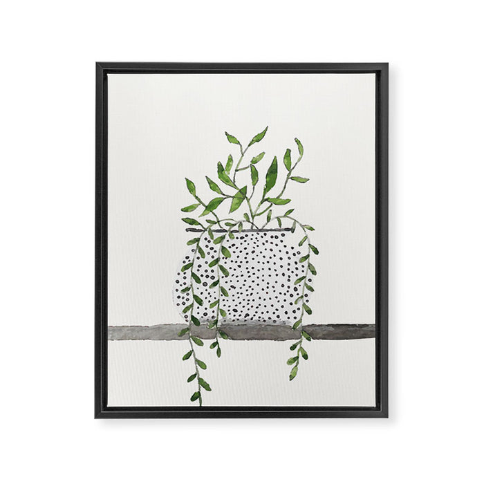 Vase 2 Framed Canvas Print Gallery Image 1
