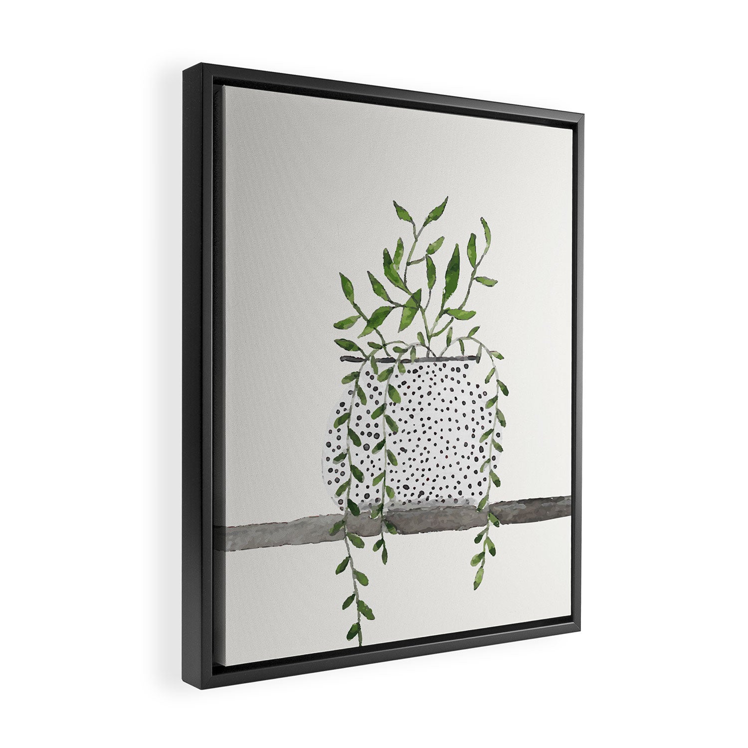 Vase 2 Framed Canvas Print Gallery Image 2