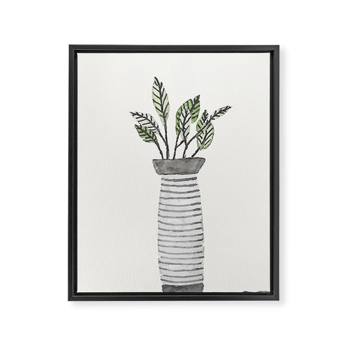 Vase 3 Framed Canvas Print Gallery Image 1