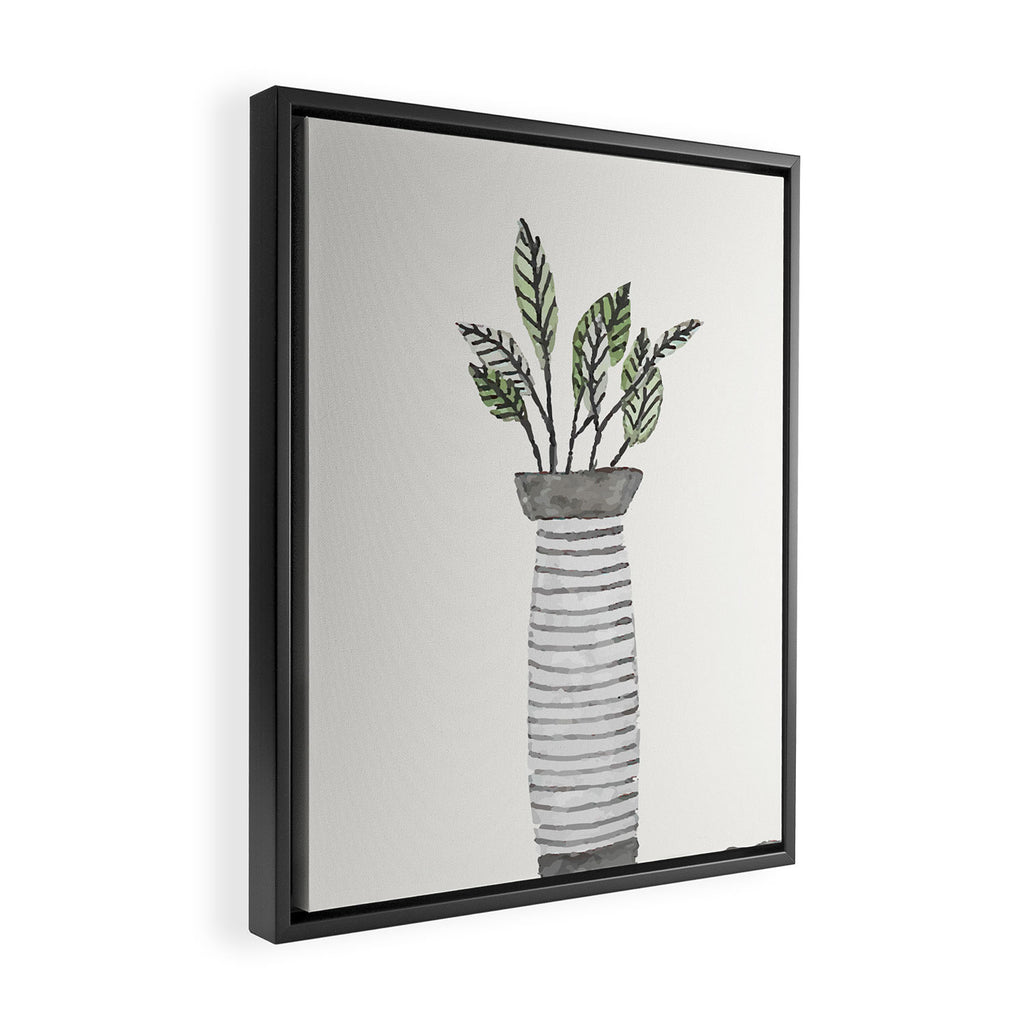 Vase 3 Framed Canvas Print Gallery Image 2