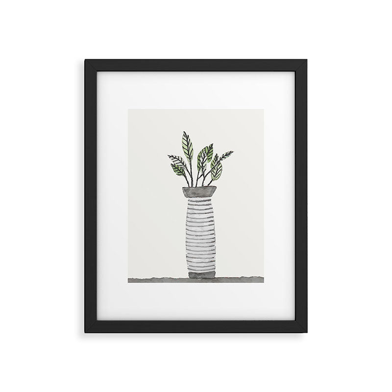 Vase 3 Framed Art Print Gallery Image 5