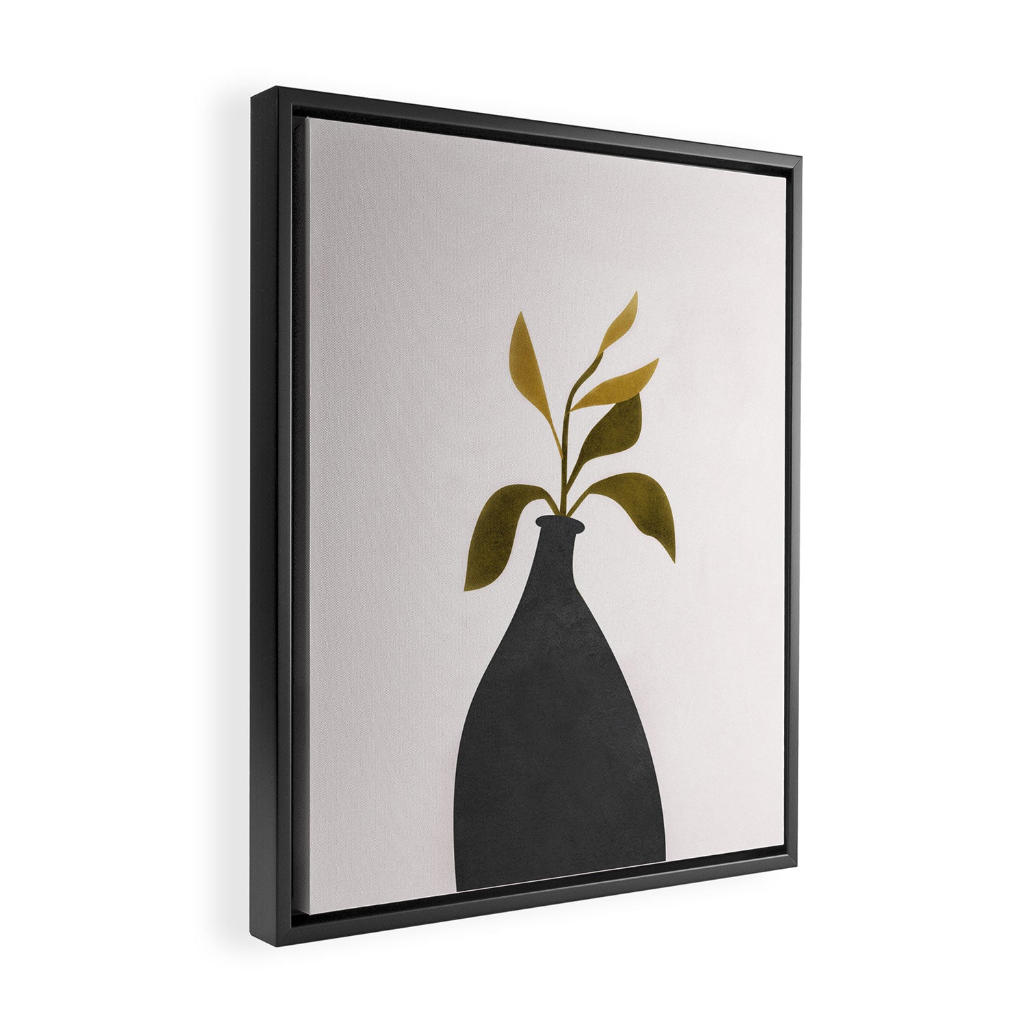 Vase 4 Framed Canvas Print Gallery Image 2