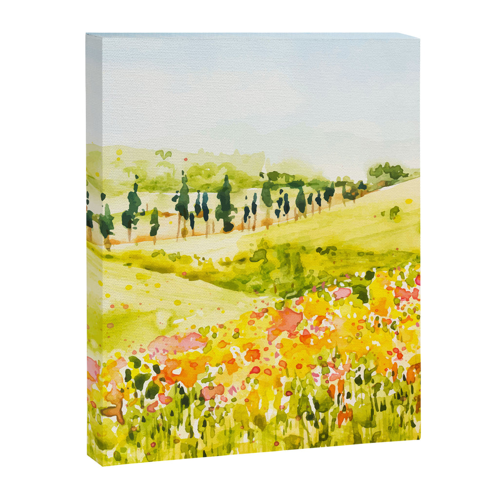 Watercolor Landscape Canvas Print Gallery Image 8