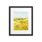 Watercolor Landscape Framed Art Print Gallery Image 6