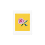 Watercolor Rose Art Print Gallery Image 1