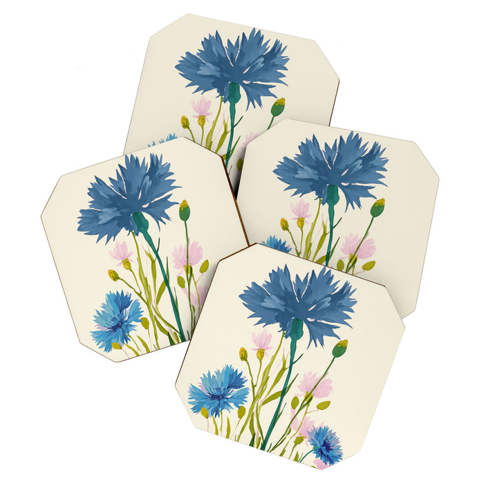 Whispers in Blue Coaster Gallery Image 1