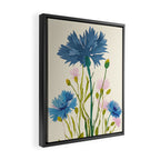 Whispers in Blue Framed Canvas Print Gallery Image 2