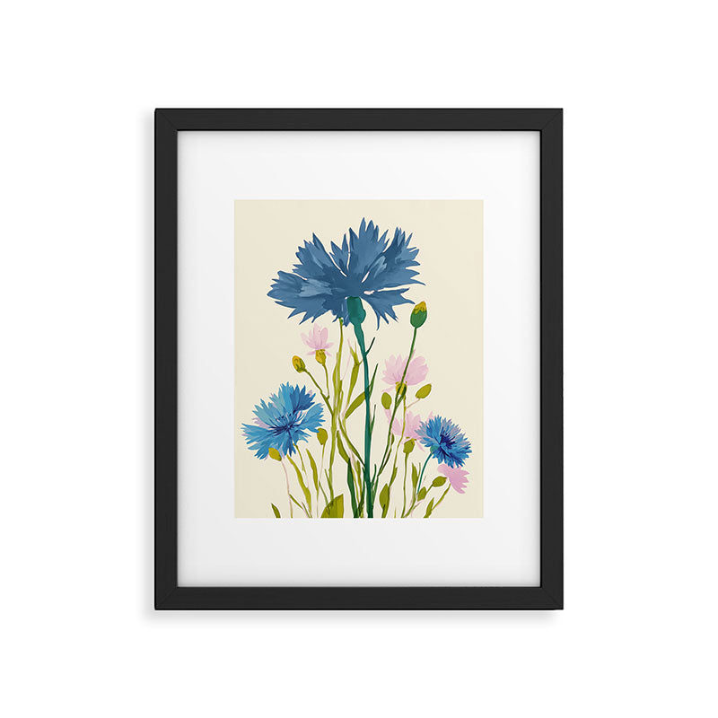 Whispers in Blue Framed Art Print Gallery Image 5