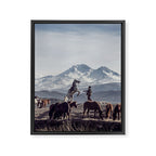Wild Horses Framed Canvas Print Gallery Image 6