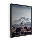 Wild Horses Framed Canvas Print Gallery Image 2