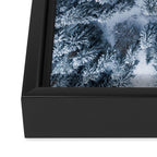Winter Pine Forest Framed Canvas Print Gallery Image 3