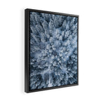 Winter Pine Forest Framed Canvas Print Gallery Image 2