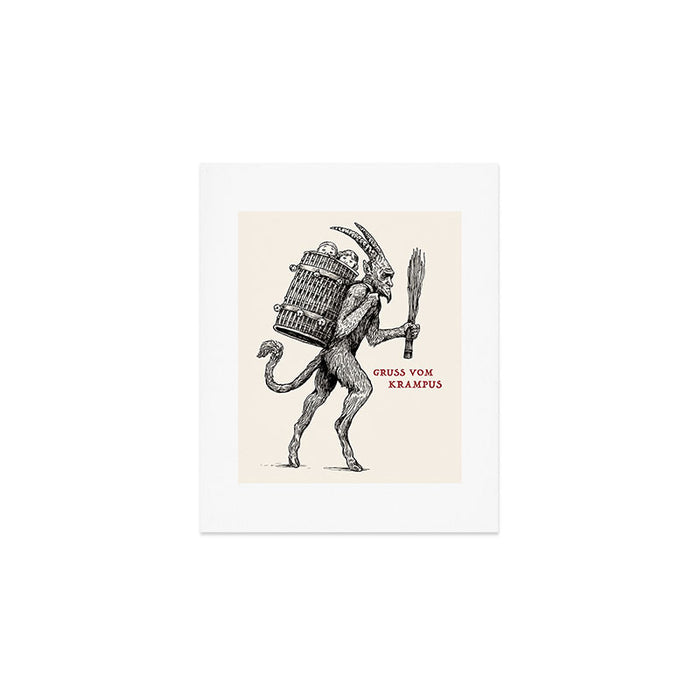 Gruss vom Krampus Art Print Gallery Image 1